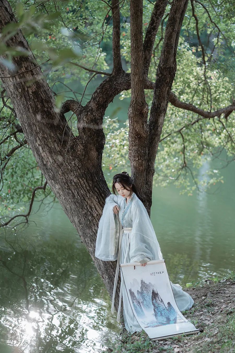 自带仙气古风摄影:疏影横斜水清浅